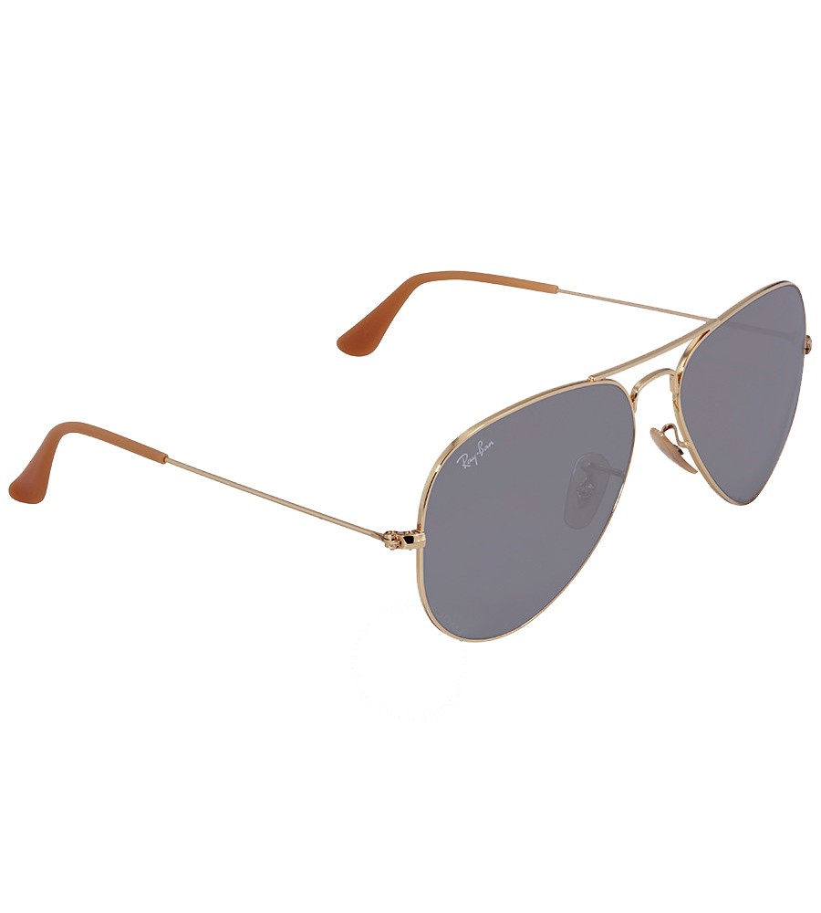Ray-Ban RB3025 Evolve Sunglasses, 58mm Gold Tone / Grey / Grey ...